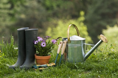 PPE used by a Beckton gardener during outdoor work